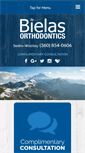 Mobile Screenshot of bielasortho.com